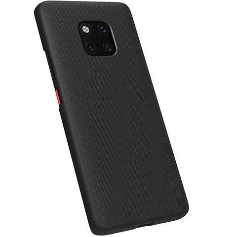 Handyhülle Hülle Kunststoff Schutzhülle Tasche Matt M01 für Huawei Mate 20 Pro Schwarz