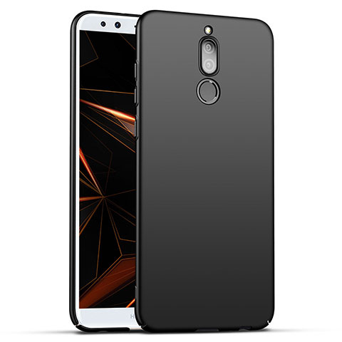 Handyhülle Hülle Kunststoff Schutzhülle Tasche Matt M01 für Huawei Nova 2i Schwarz