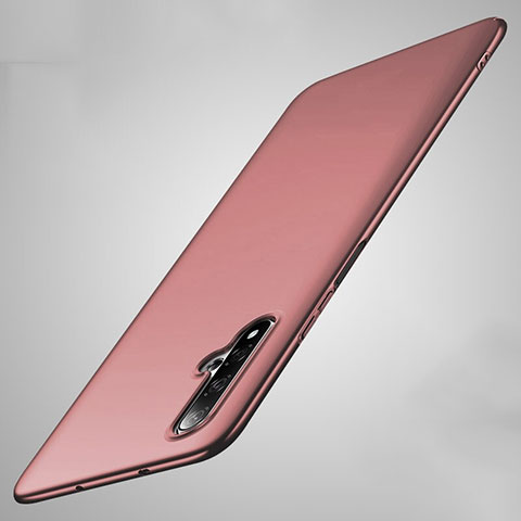 Handyhülle Hülle Kunststoff Schutzhülle Tasche Matt M01 für Huawei Nova 5 Pro Rosegold