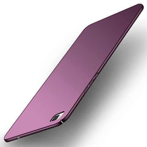 Handyhülle Hülle Kunststoff Schutzhülle Tasche Matt M01 für Huawei P8 Violett