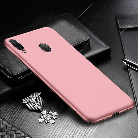 Handyhülle Hülle Kunststoff Schutzhülle Tasche Matt M01 für Samsung Galaxy A30 Rosegold