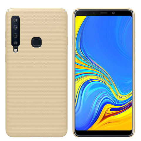 Handyhülle Hülle Kunststoff Schutzhülle Tasche Matt M01 für Samsung Galaxy A9s Gold