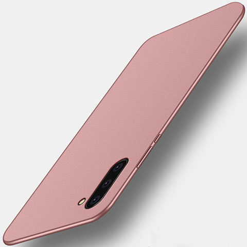 Handyhülle Hülle Kunststoff Schutzhülle Tasche Matt M01 für Samsung Galaxy Note 10 5G Rosegold