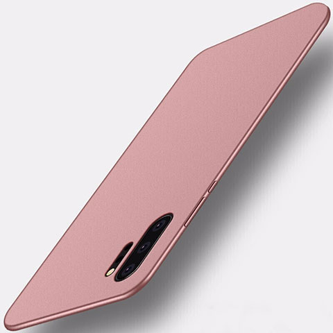 Handyhülle Hülle Kunststoff Schutzhülle Tasche Matt M01 für Samsung Galaxy Note 10 Plus Rosegold