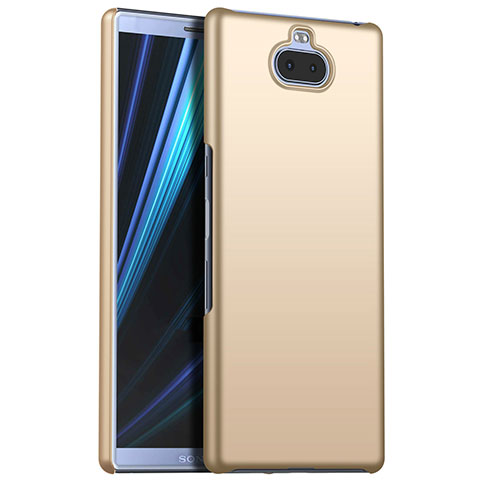 Handyhülle Hülle Kunststoff Schutzhülle Tasche Matt M01 für Sony Xperia 10 Gold