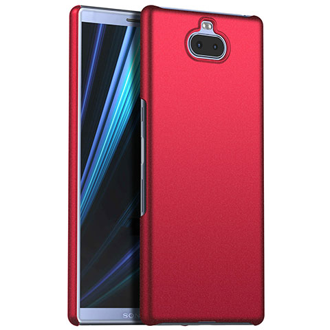 Handyhülle Hülle Kunststoff Schutzhülle Tasche Matt M01 für Sony Xperia 10 Rot