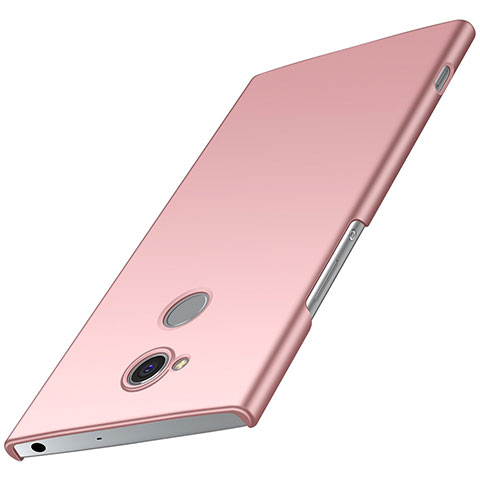 Handyhülle Hülle Kunststoff Schutzhülle Tasche Matt M01 für Sony Xperia XA2 Ultra Rosegold