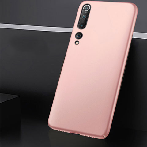 Handyhülle Hülle Kunststoff Schutzhülle Tasche Matt M01 für Xiaomi Mi 10 Rosegold