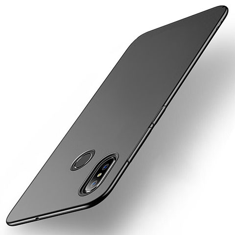 Handyhülle Hülle Kunststoff Schutzhülle Tasche Matt M01 für Xiaomi Mi Max 3 Schwarz