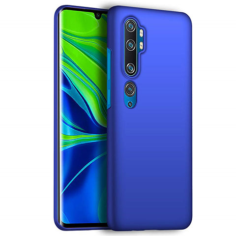 Handyhülle Hülle Kunststoff Schutzhülle Tasche Matt M01 für Xiaomi Mi Note 10 Blau