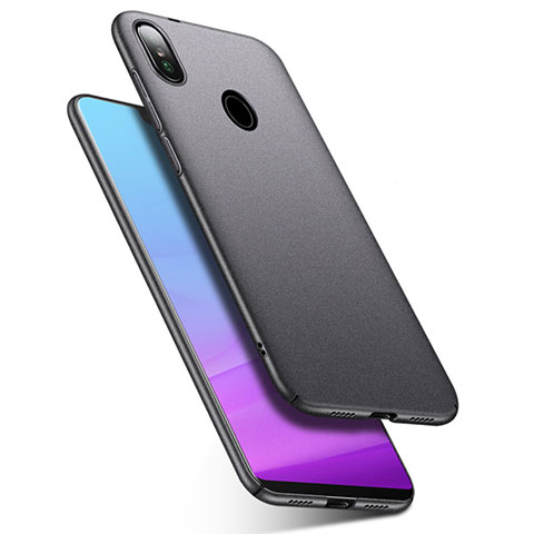 Handyhülle Hülle Kunststoff Schutzhülle Tasche Matt M01 für Xiaomi Redmi 6 Pro Grau