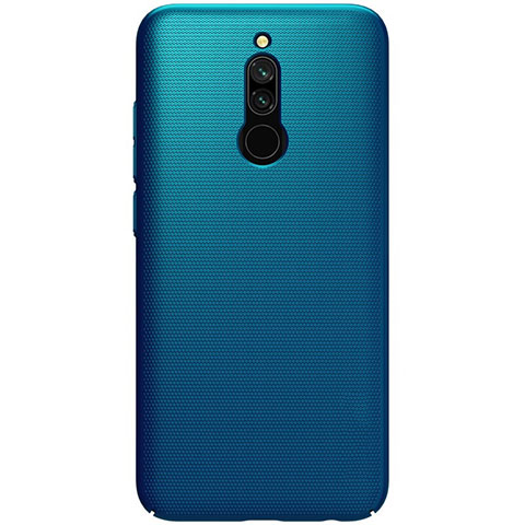 Handyhülle Hülle Kunststoff Schutzhülle Tasche Matt M01 für Xiaomi Redmi 8 Blau