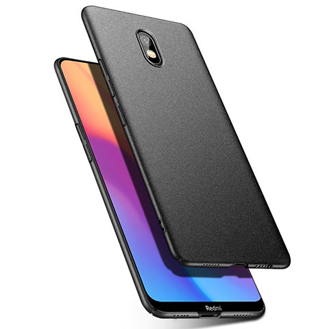 Handyhülle Hülle Kunststoff Schutzhülle Tasche Matt M01 für Xiaomi Redmi 8A Schwarz