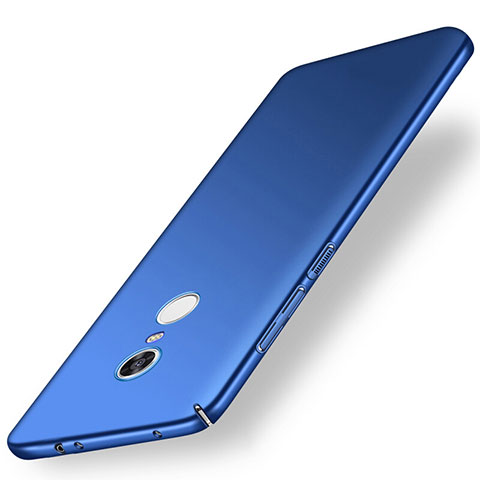 Handyhülle Hülle Kunststoff Schutzhülle Tasche Matt M01 für Xiaomi Redmi Note 5 Indian Version Blau