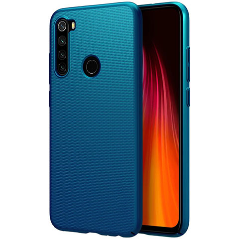 Handyhülle Hülle Kunststoff Schutzhülle Tasche Matt M01 für Xiaomi Redmi Note 8 Blau