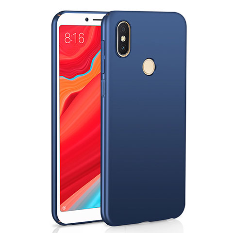 Handyhülle Hülle Kunststoff Schutzhülle Tasche Matt M01 für Xiaomi Redmi Y2 Blau