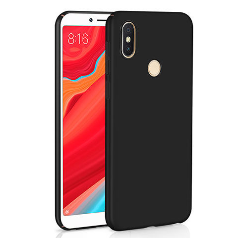 Handyhülle Hülle Kunststoff Schutzhülle Tasche Matt M01 für Xiaomi Redmi Y2 Schwarz