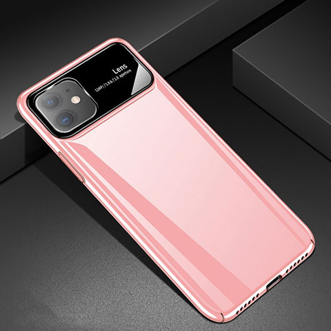 Handyhülle Hülle Kunststoff Schutzhülle Tasche Matt M02 für Apple iPhone 11 Rosegold