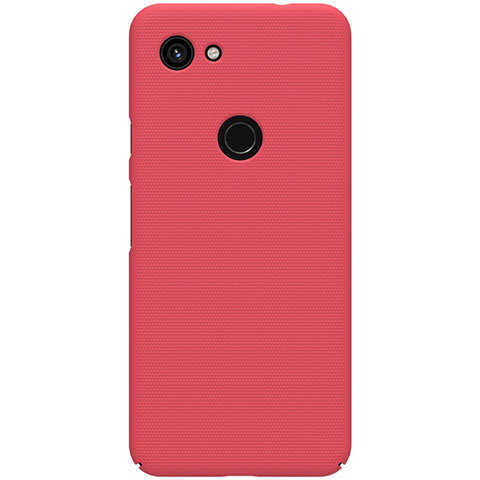 Handyhülle Hülle Kunststoff Schutzhülle Tasche Matt M02 für Google Pixel 3a XL Rot