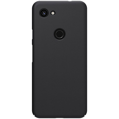 Handyhülle Hülle Kunststoff Schutzhülle Tasche Matt M02 für Google Pixel 3a XL Schwarz