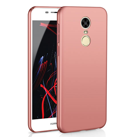 Handyhülle Hülle Kunststoff Schutzhülle Tasche Matt M02 für Huawei Enjoy 6 Rosegold