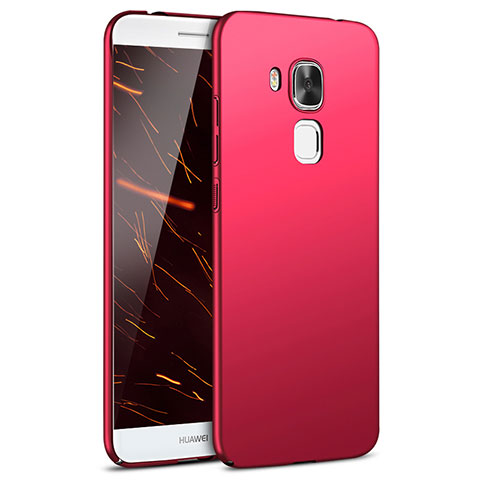 Handyhülle Hülle Kunststoff Schutzhülle Tasche Matt M02 für Huawei G9 Plus Rot