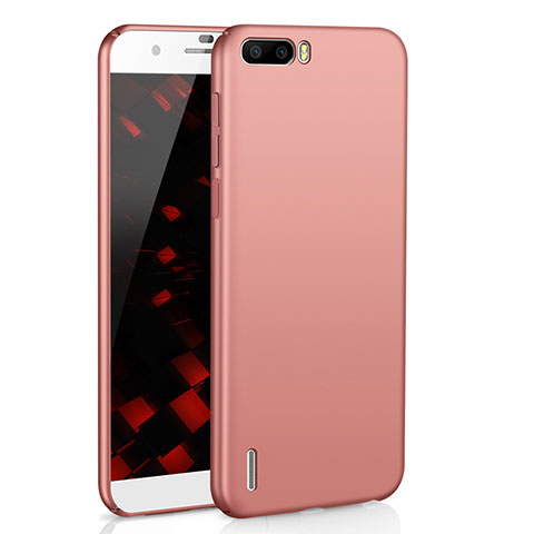 Handyhülle Hülle Kunststoff Schutzhülle Tasche Matt M02 für Huawei Honor 6 Plus Rosegold