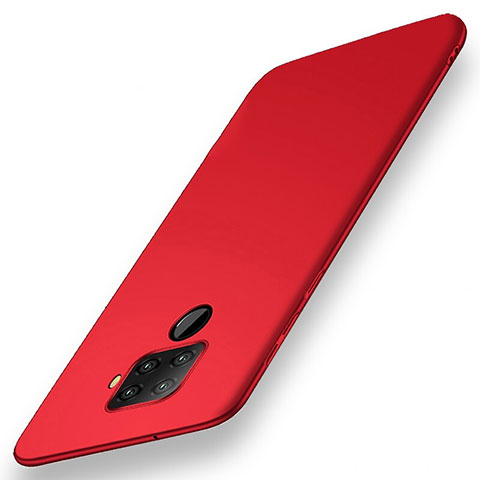 Handyhülle Hülle Kunststoff Schutzhülle Tasche Matt M02 für Huawei Nova 5z Rot