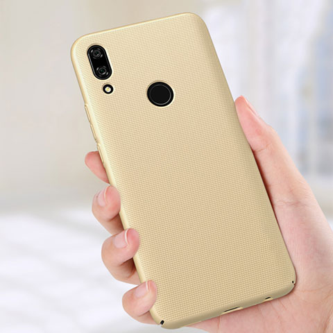 Handyhülle Hülle Kunststoff Schutzhülle Tasche Matt M02 für Huawei P Smart Z Gold