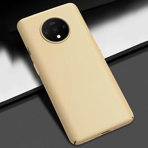 Handyhülle Hülle Kunststoff Schutzhülle Tasche Matt M02 für OnePlus 7T Gold