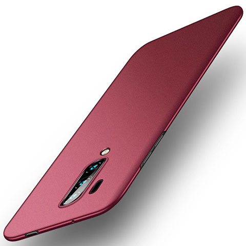 Handyhülle Hülle Kunststoff Schutzhülle Tasche Matt M02 für OnePlus 7T Pro 5G Rot