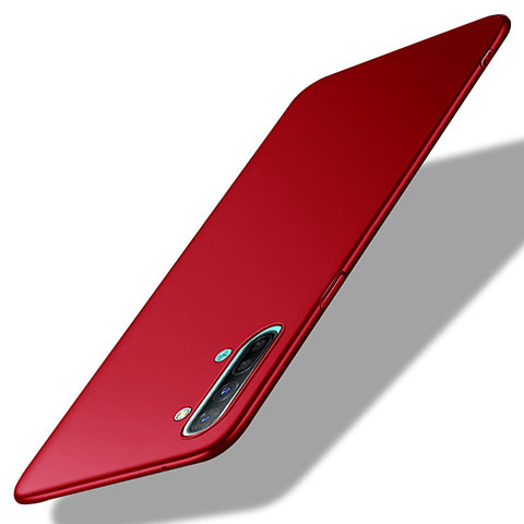 Handyhülle Hülle Kunststoff Schutzhülle Tasche Matt M02 für Oppo F15 Rot