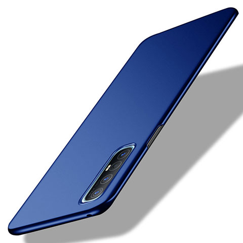 Handyhülle Hülle Kunststoff Schutzhülle Tasche Matt M02 für Oppo Find X2 Neo Blau