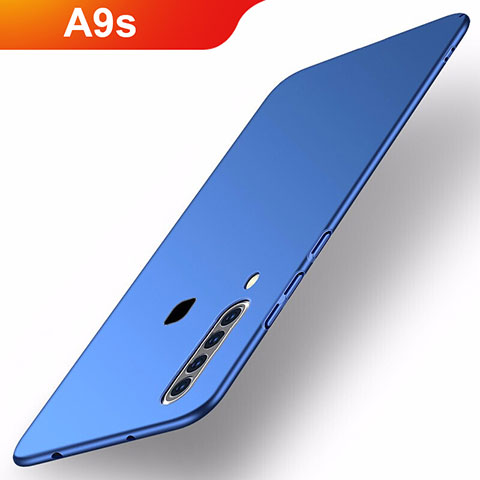 Handyhülle Hülle Kunststoff Schutzhülle Tasche Matt M02 für Samsung Galaxy A9s Blau