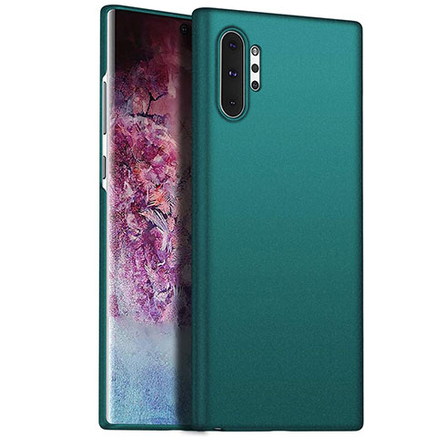 Handyhülle Hülle Kunststoff Schutzhülle Tasche Matt M02 für Samsung Galaxy Note 10 Plus 5G Grün