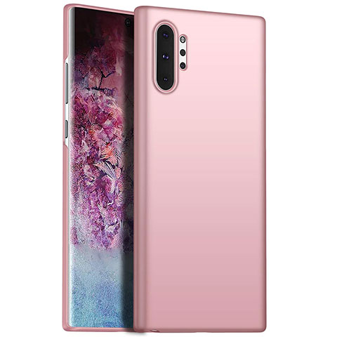 Handyhülle Hülle Kunststoff Schutzhülle Tasche Matt M02 für Samsung Galaxy Note 10 Plus Rosegold