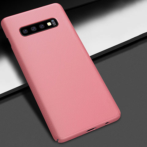 Handyhülle Hülle Kunststoff Schutzhülle Tasche Matt M02 für Samsung Galaxy S10 5G Rosegold