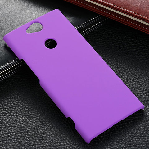 Handyhülle Hülle Kunststoff Schutzhülle Tasche Matt M02 für Sony Xperia XA2 Ultra Violett