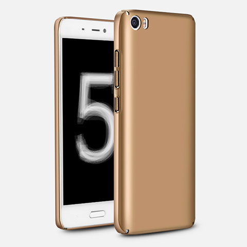 Handyhülle Hülle Kunststoff Schutzhülle Tasche Matt M02 für Xiaomi Mi 5 Gold