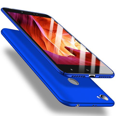 Handyhülle Hülle Kunststoff Schutzhülle Tasche Matt M02 für Xiaomi Redmi Note 5A High Edition Blau