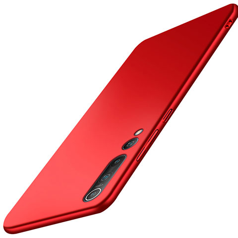 Handyhülle Hülle Kunststoff Schutzhülle Tasche Matt M03 für Xiaomi Mi 10 Pro Rot