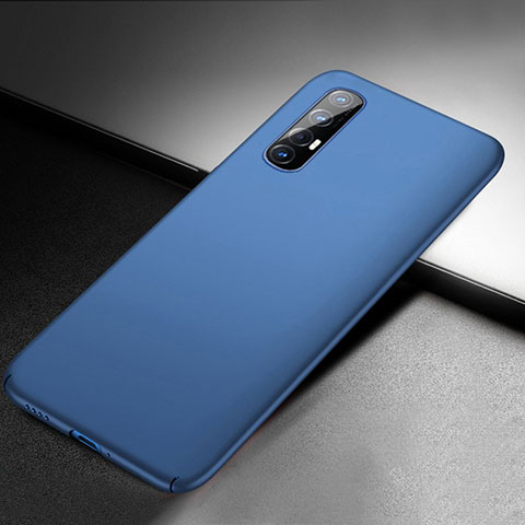 Handyhülle Hülle Kunststoff Schutzhülle Tasche Matt M04 für Oppo Find X2 Neo Blau