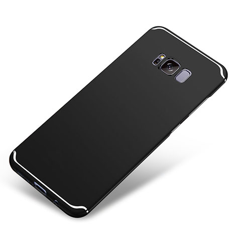 Handyhülle Hülle Kunststoff Schutzhülle Tasche Matt M04 für Samsung Galaxy S8 Schwarz