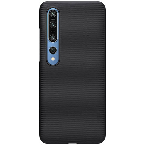 Handyhülle Hülle Kunststoff Schutzhülle Tasche Matt M04 für Xiaomi Mi 10 Pro Schwarz