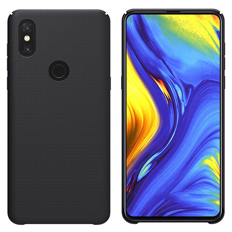 Handyhülle Hülle Kunststoff Schutzhülle Tasche Matt M04 für Xiaomi Mi Mix 3 Schwarz