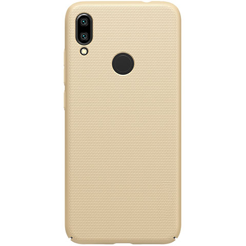 Handyhülle Hülle Kunststoff Schutzhülle Tasche Matt M04 für Xiaomi Redmi Note 7 Pro Gold