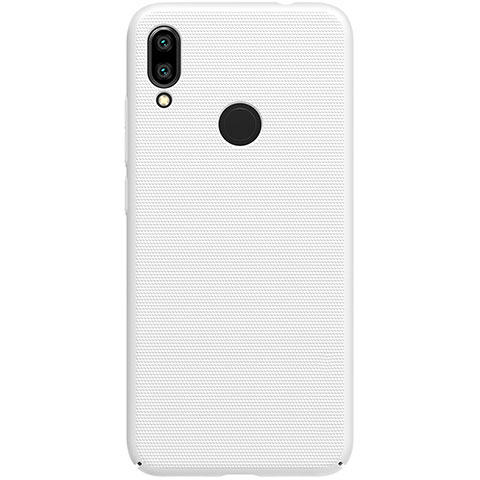 Handyhülle Hülle Kunststoff Schutzhülle Tasche Matt M04 für Xiaomi Redmi Note 7 Pro Weiß