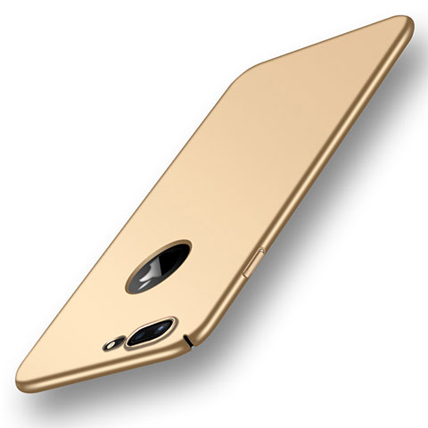 Handyhülle Hülle Kunststoff Schutzhülle Tasche Matt M18 für Apple iPhone 7 Plus Gold