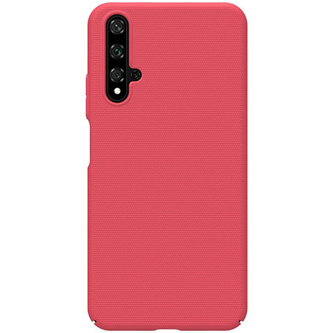 Handyhülle Hülle Kunststoff Schutzhülle Tasche Matt P01 für Huawei Honor 20 Rot