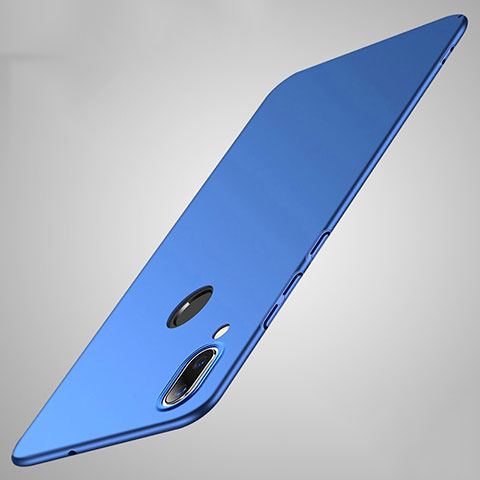 Handyhülle Hülle Kunststoff Schutzhülle Tasche Matt P01 für Huawei Honor 8X Blau